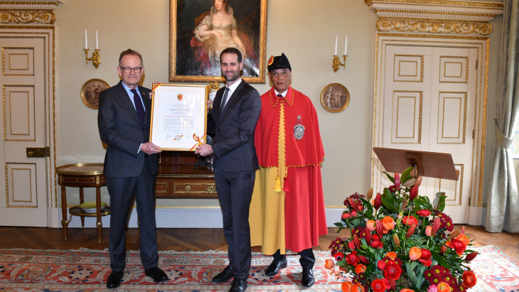 Remise de la Bourgeoisie d'honneur de Genève à Monsieur Michael Møller, ancien directeur général de l'ONUG