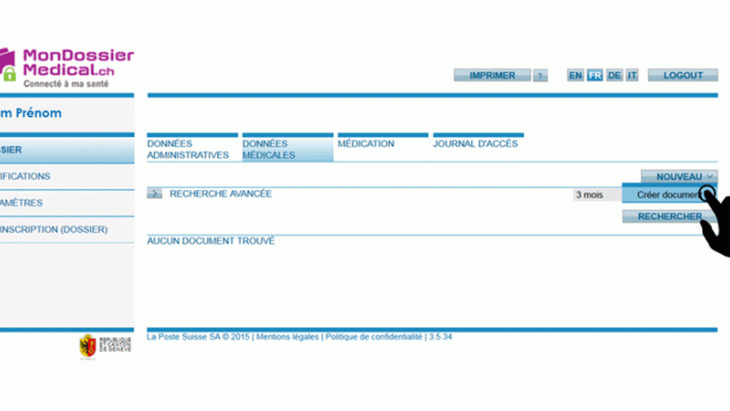 Ajouter vos propres documents médicaux sur MonDossierMedical.ch ? C'est possible
