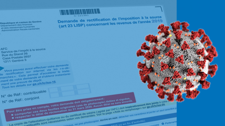 Délai supplémentaire au 31 mai 2020 pour le dépot de la rectification de l'impôt à la source