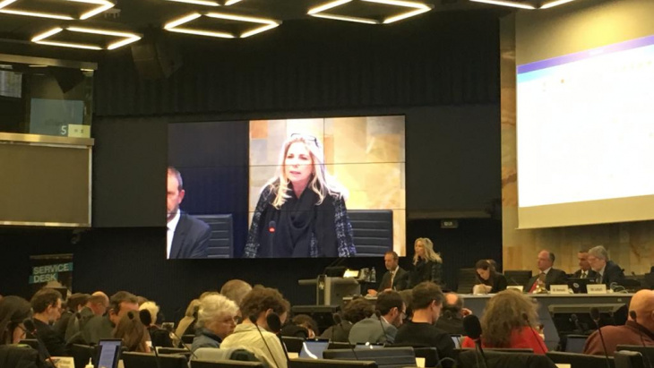 Séance du Grand Conseil à l'UIT