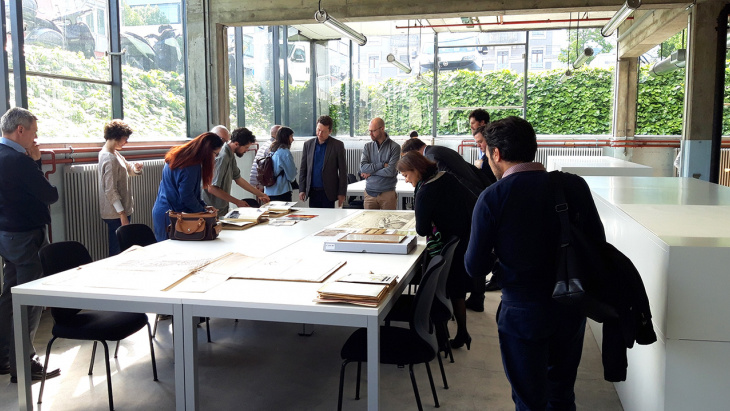 Archives Architecture HEPIA au pavillon Sicli © HEPIA / J. Hoffman 