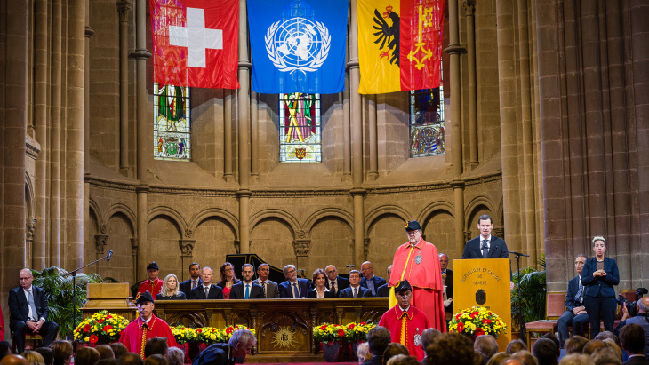 Prestation de serment du Conseil d'Etat, 31 mai 2018. Photo cellence