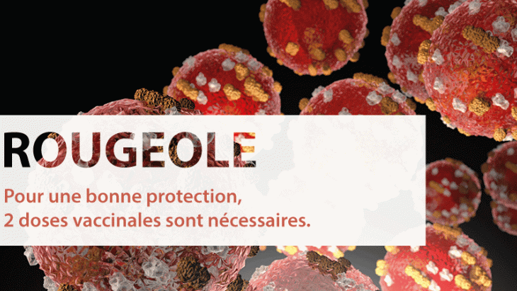 Rougeole - Vous voyagez, vérifiez votre statut vaccinal !