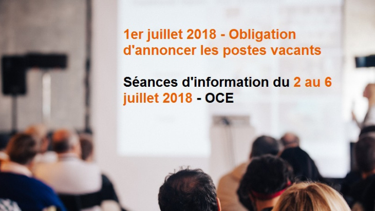 Recruteurs, venez vous informer à l'OCE ! 