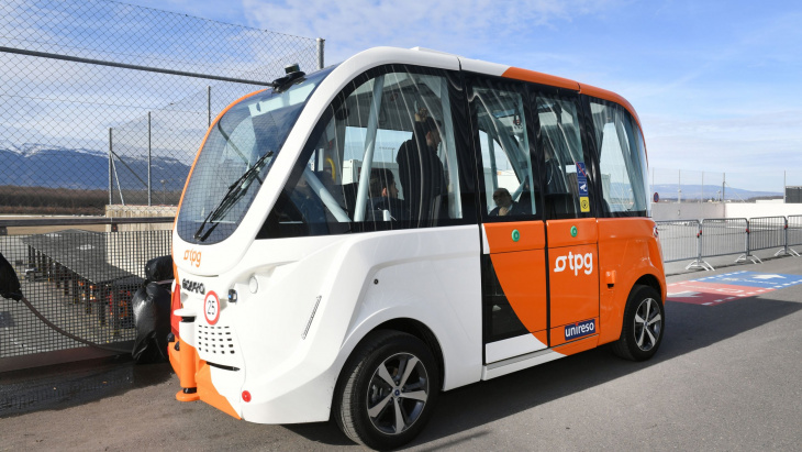 Véhicule autonome TPG