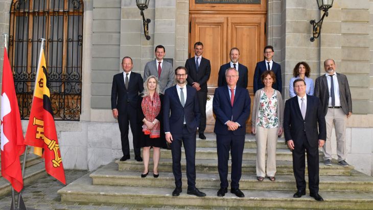 Déjeuner de courtoisie en l'honneur de Monsieur l’Ambassadeur Valentin Zellweger