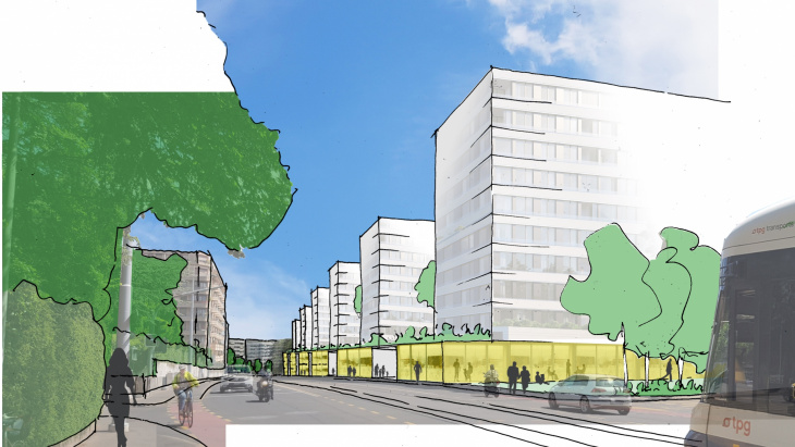 Route de Chancy (c) Mayor et Beusch