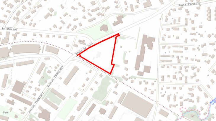 Plan de localisation (SITG)