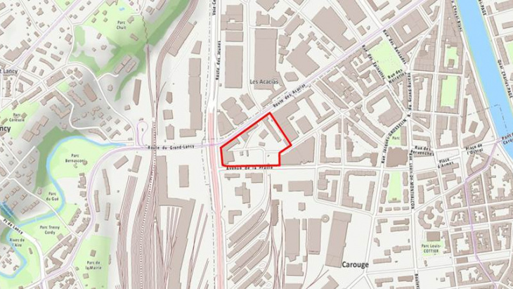 Plan de localisation Etoile 1