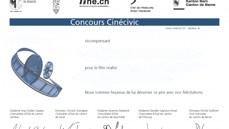 Diplôme CinéCivic 2016