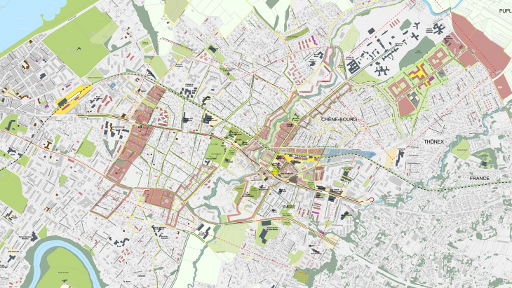 Plan guide du grand projet Chêne-Bourg - Chêne-Bougeries