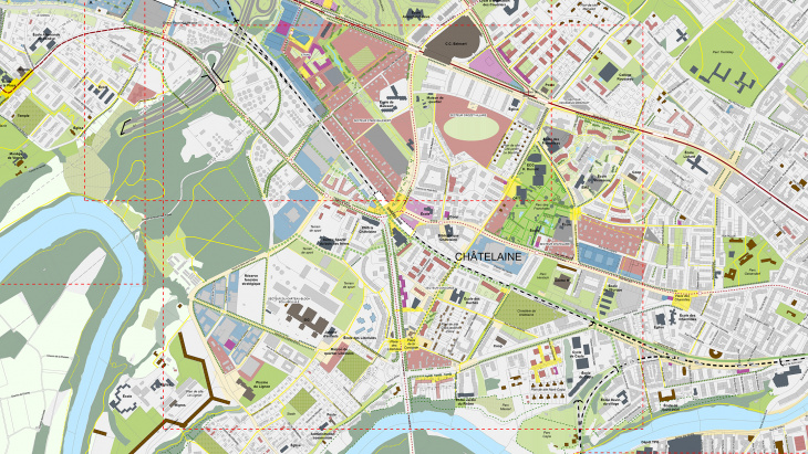 Plan guide du grand projet Châtelaine