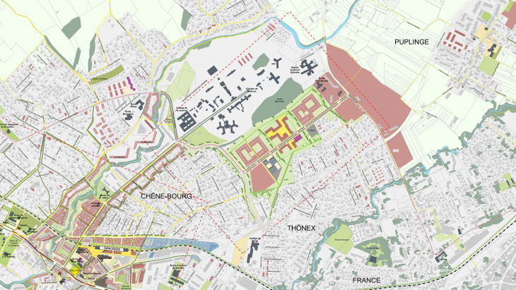 Plan guide du grand projet Communaux d'Ambilly