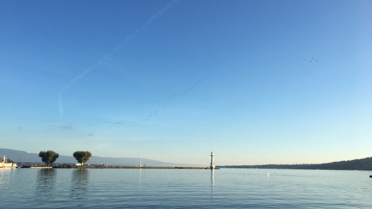 Illustration lac et cours d'eau