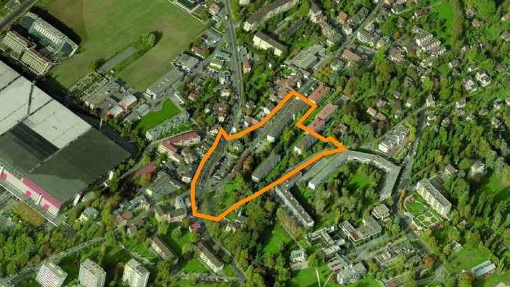 périmètre du projet Carantec - Colombières