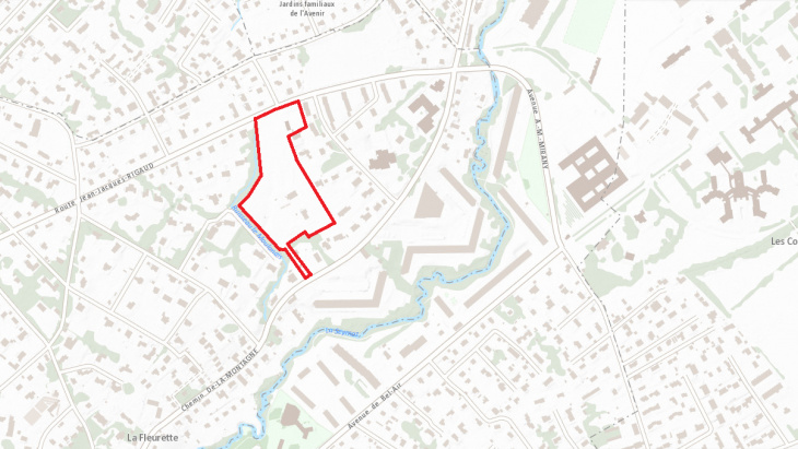Périmètre du projet Rigaud-Montagne