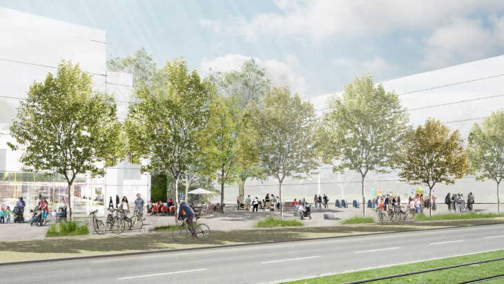 Place des Marronniers © Agence LVLM