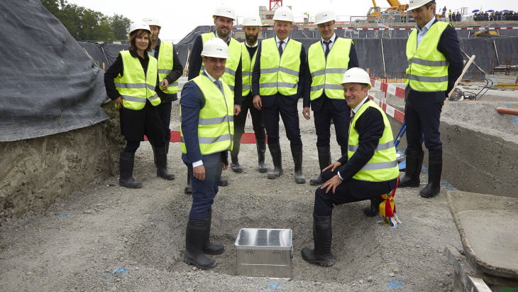 Pose de la première pierre 17 mai 2019