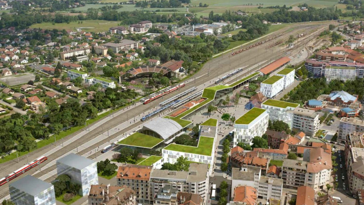 Vue aérienne  © Gautier & Conquet