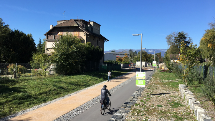 Voie verte un espace partagé © Les fmr