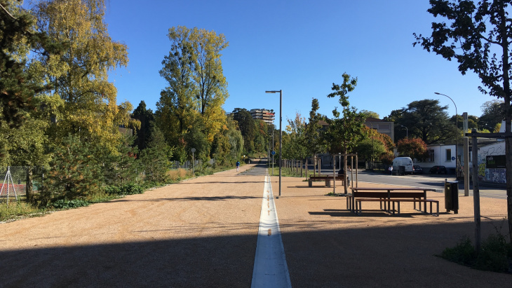 Voie verte un espace partagé © Les fmr