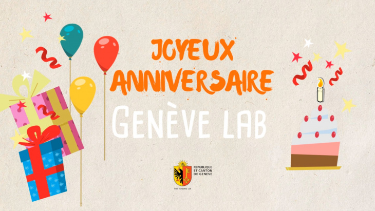 Joyeux anniversaire Genève Lab !