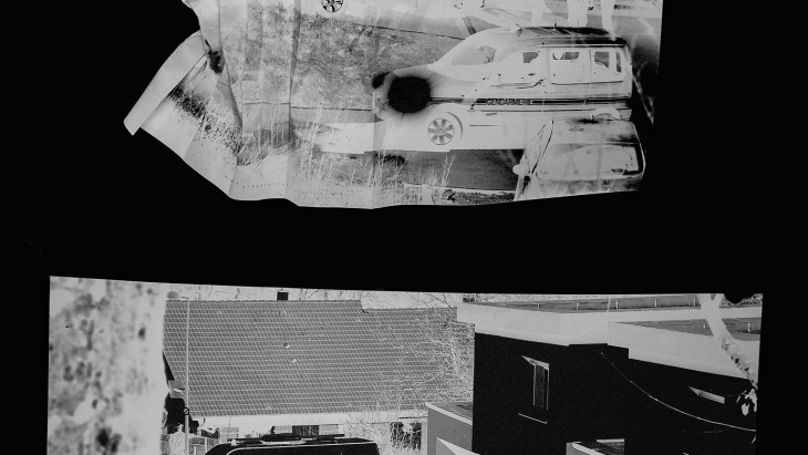 Photos noir et blanc exposition sur les violences