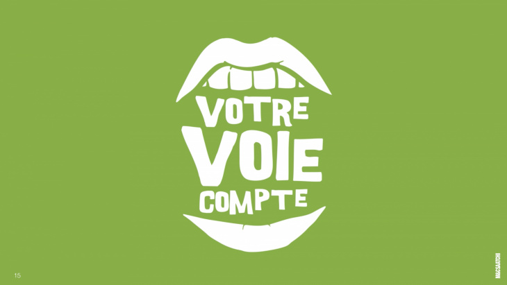 Votre voie compte