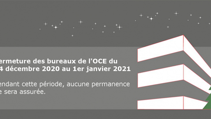 Fin d'année : fermeture des bureaux, indemnités et recherches d'emploi