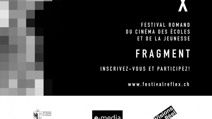 Affiche de l'édition 2021 du festival REFLEX : fragment