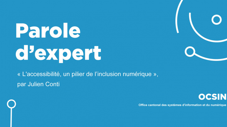 Parole d'expert - accessibilité