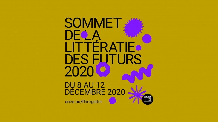 Affiche sommet de l'UNESCO
