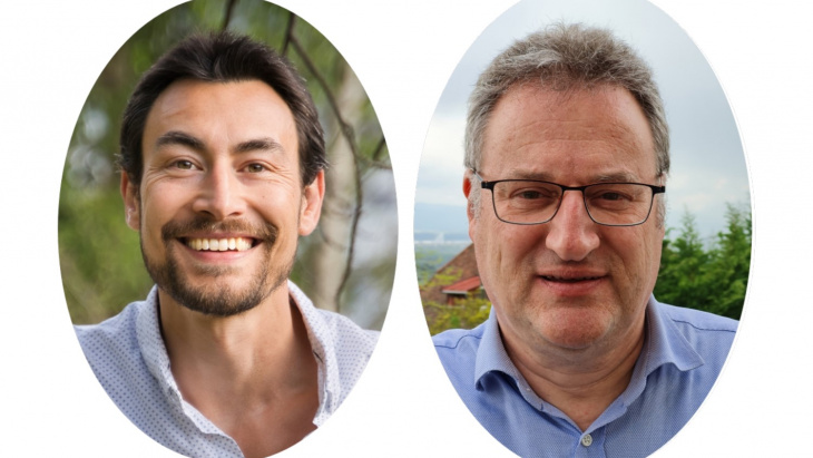 Kim Hülser (SIG-éco21) et Maurice Fantin (OCEN)