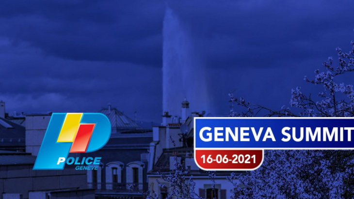 Visuel avec le logo de la police genevoise