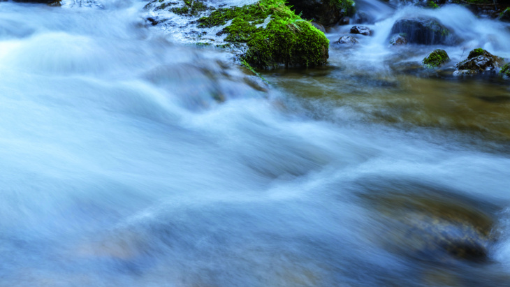 Illustration d'un torrent