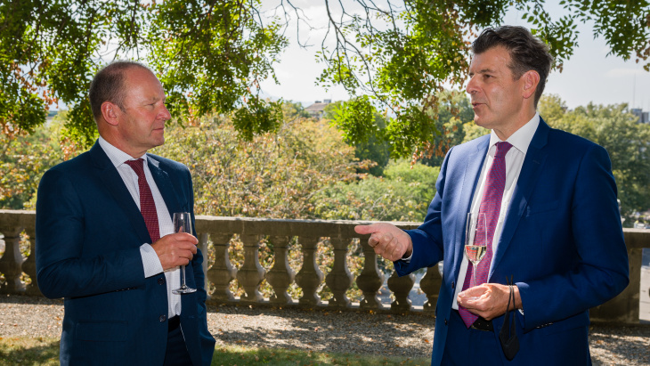Déjeuner de courtoisie en l'honneur de Monsieur l'Ambassadeur Roberto Balzaretti, Ambassadeur de Suisse en France et en Principauté de Monaco 