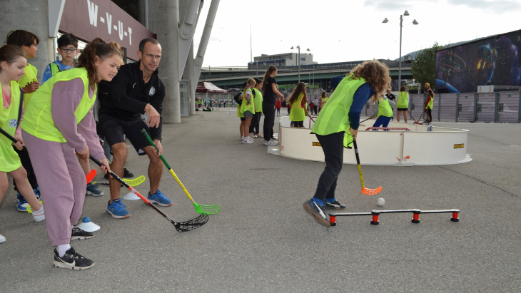 initiation au hockey
