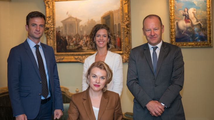 Visite de courtoisie de S.E. Madame l'Ambassadrice Tatiana Molcean, représentante permanente de la République de Moldova auprès de l'ONU à Genève