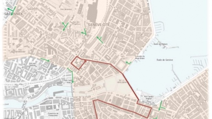 Plan des restrictions de circulation