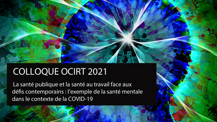 Inscrivez-vous au colloque de l'OCIRT 2021 !