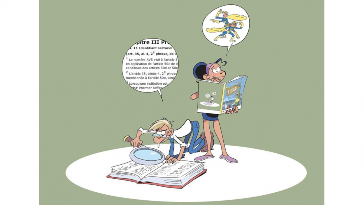 L'essentiel en bref  - Illustration tirée de la BD LIPAD, dessin Eric Buche