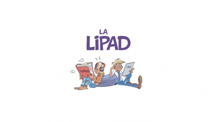 Publications - Illustration tirée de la BD LIPAD, dessin Eric Buche