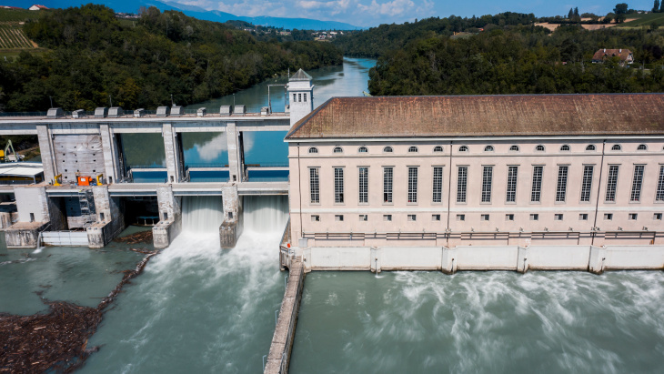 Barrage de Chancy-Pougny