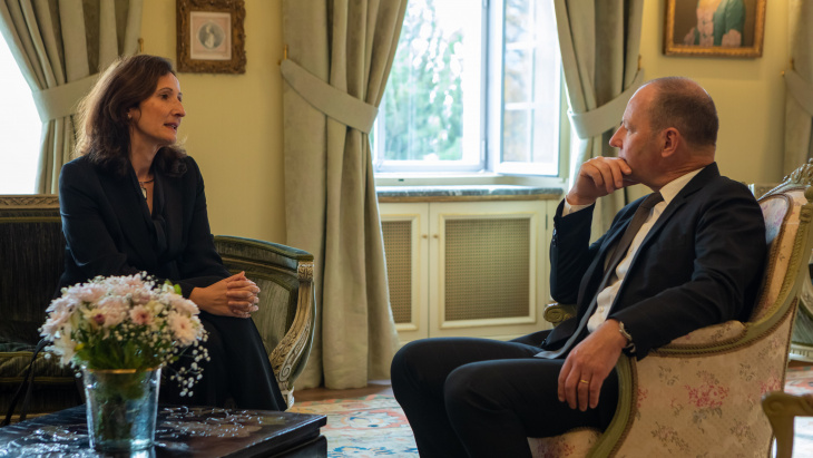 Visite de courtoisie de S.E. Madame l'Ambassadrice Anita Pipan, représentante permanente de la République de Slovénie auprès de l'ONU à Genève