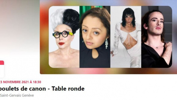 titre de la table ronde ces boulets de canons avec portraits intervenantes