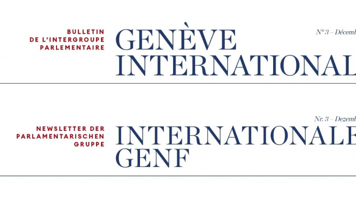 Bulletin de l'intergroupe parlementaire Genève internationale