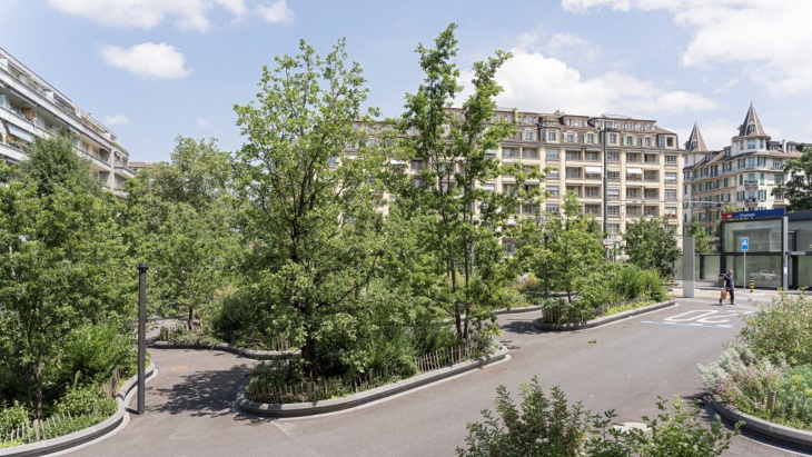 Aménagement de la gare de Champel, © Matthieu Gafsou