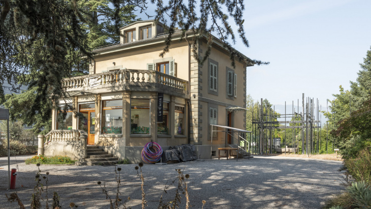 Villa du jardin alpin. Photo : Pierre Marmy / Patrimoine suisse