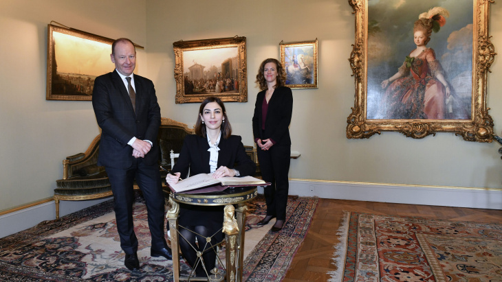 Visite de courtoisie de Madame Ipek Zeytinoğlu Özkan, consule générale de Türkiye (Turquie) à Genève