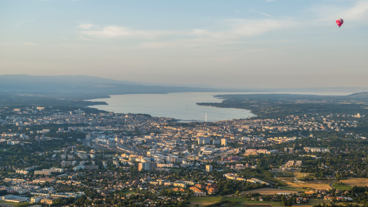 Panorama du Genève © Jean Revillard Rezo.ch